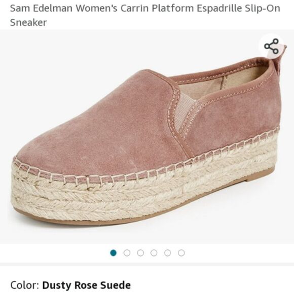 Sam Edelman Shoes - 50% off-SAM Edleman Carrin suede slip on platform espadrilles size 8.5
